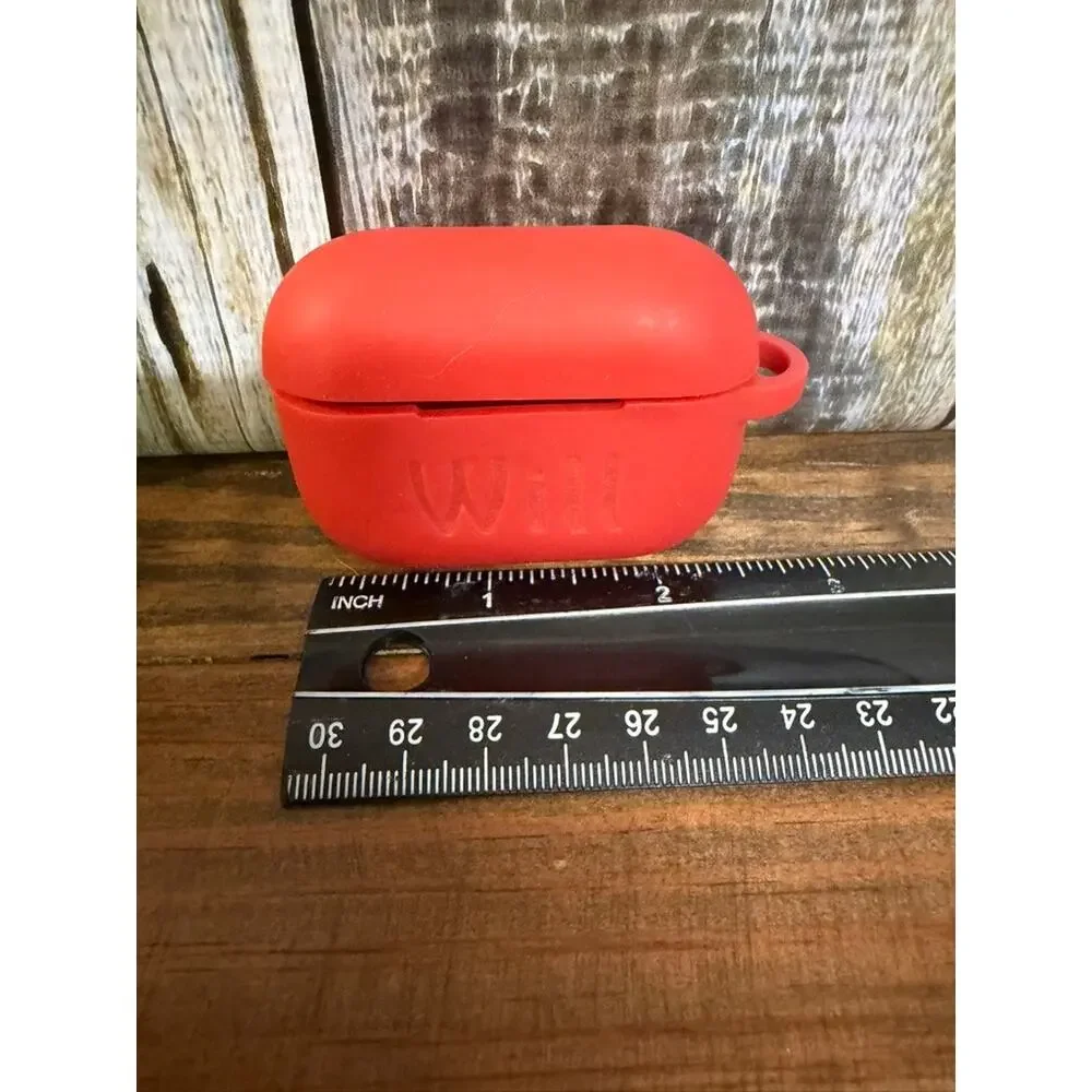 Airpod Case, Silicone, Red, 